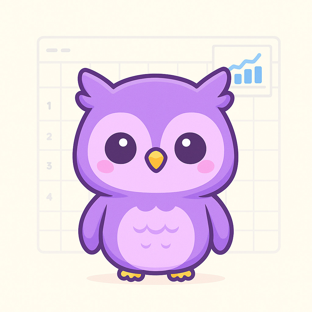 Capa da Planilha Coruja